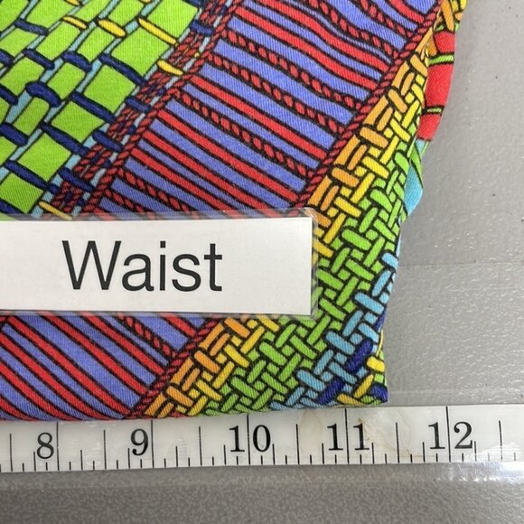 Mara Hoffman Bohemian Bodycon Dress Geometric Colorful Green Purple Size Small S - Picture 14 of 16